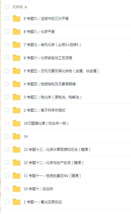 高中化学2021陆艳华一轮联报百度网盘下载